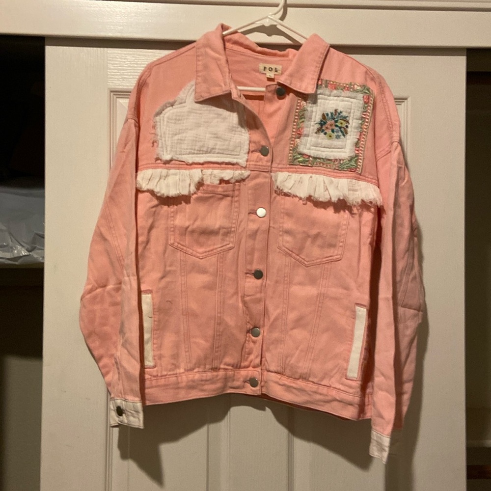 Jacket with flowers